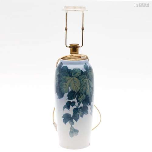 Porcelain Lamp, Karl Lindström, Rörstrand, early 1900s.