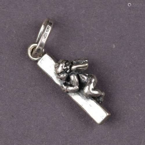 Sterling Silver Initial Pendant