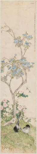 Flowers and Birds, 1895 Ju Lian (1828-1904)