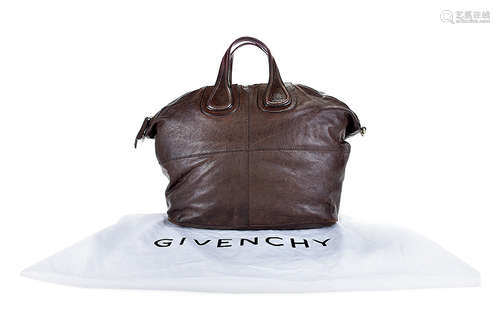 GIVENCHY 啡色 皮革手袋