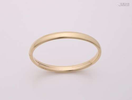 Yellow gold slave band, 585/000, spherical model with
