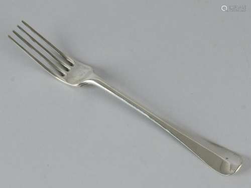 Antique 18th century rare Zutphense 835/000 silver fork