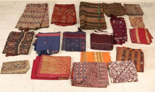 Large suitcase full of Oriental / Indonesian