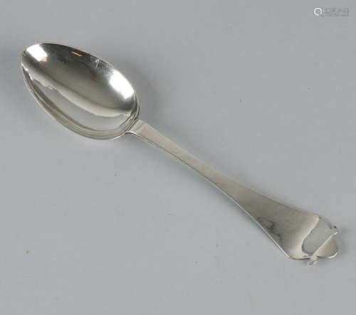 Antique 833/000 silver wedding spoon. Stem starter with