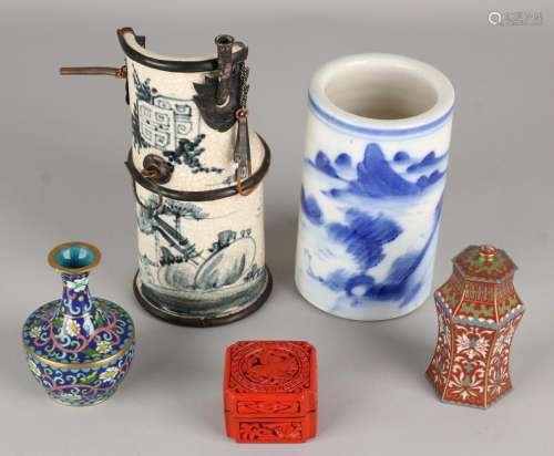 Five times China. 20th century. Consisting of: 2x