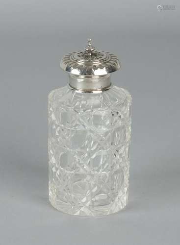 Cut crystal shaker with Russian sharpening and