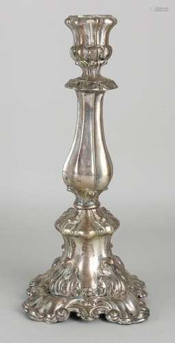 Large table candlestick, 13 lothige, 812.5 / 000, in