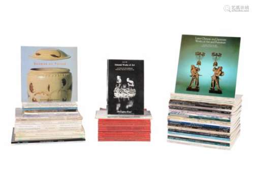 Lot of 69 Sotheby's Asian Art auction catalogues.