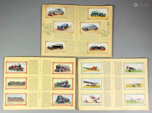 A collection of cigarette cards, including - W.D and H.O Wills, John Player and Pinnace, contained