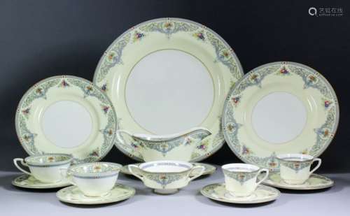 A Royal Worcester bone china 