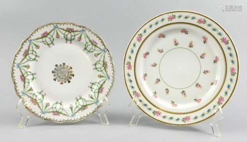 Antique T.V. Limoges, Austrain Decorative Plates