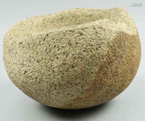 Stone Mortar and a Stone Pestle