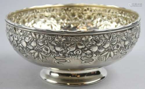 Beautiful Gorham Sterling Silver Repouse Bowl