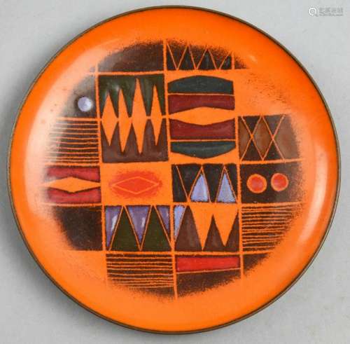 Mid Century Ellamarie & Jackson Woodley Enamel On