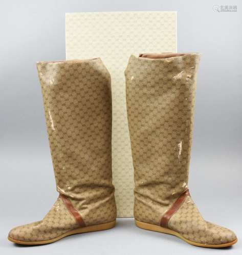 Vintage GUCCI Knee High Boots