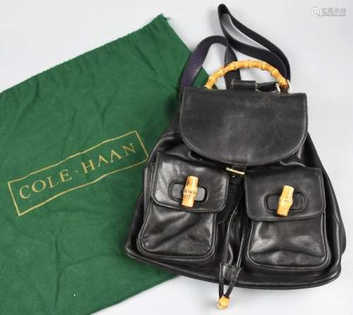 Vintage Cole Haan Backpack, Bamboo