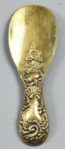 Victorian Brass High Relief Shoe Horn
