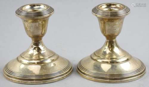 Sterling Candlesticks by Fisher