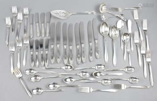 Sterling Silver International Prelude 53 pieces