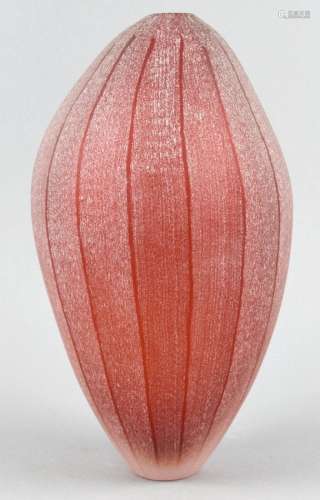 Laura de Santillana Italian Glass Artist Vase