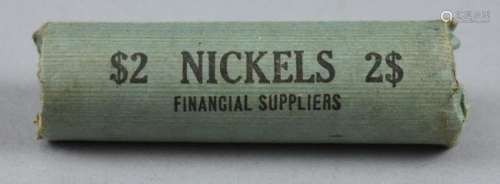 Unsearched roll of Nickels