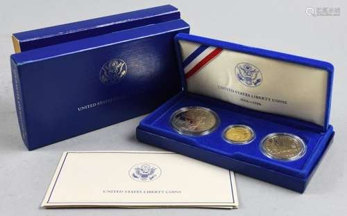 1986 Liberty Gold and Silver Coin Set