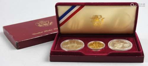 1984/1983 United States Olympic Gold and Silver Proof C