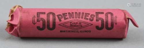 Unsearched roll of Pennies