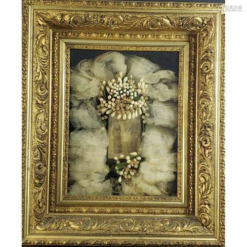 Antique Frame Shadow Box 19th Century