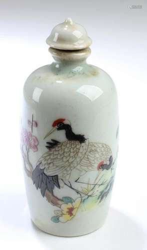 Chinese Porcelain Snuff Bottle