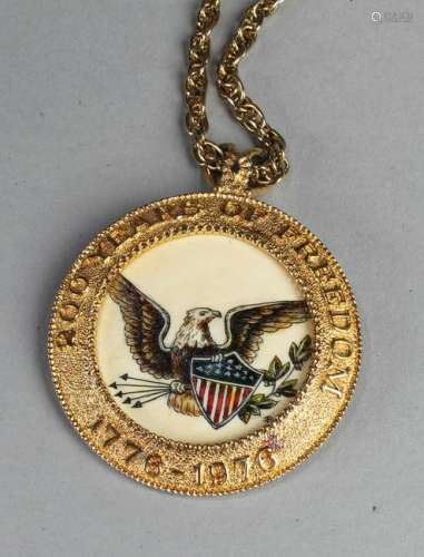 A Medal with Necklace