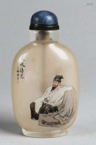 Chinese Crystal Snuff Bottle