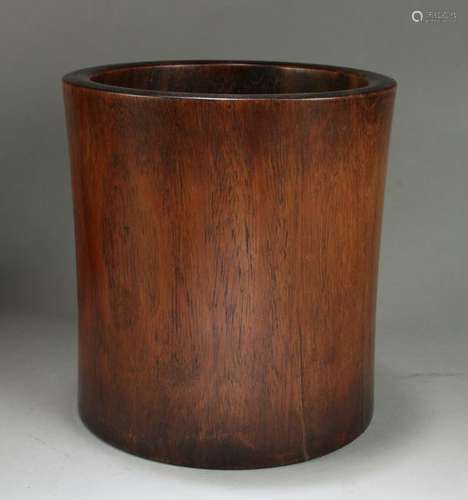 Chinese Hardwood Brushpot