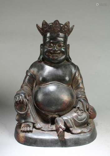 Chinese Bronze Buddha Statue