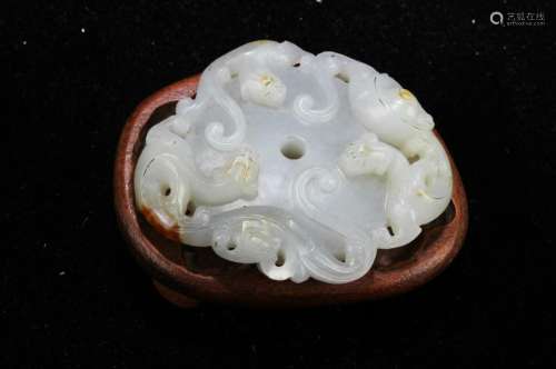 Chinese HeTian Jade Ornament