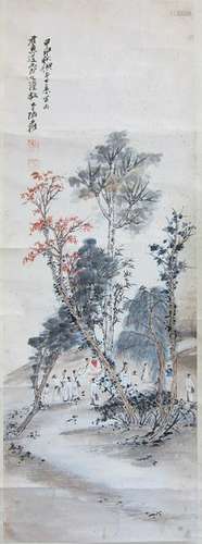 Chinese Scroll Painting, Zhang Da Qian