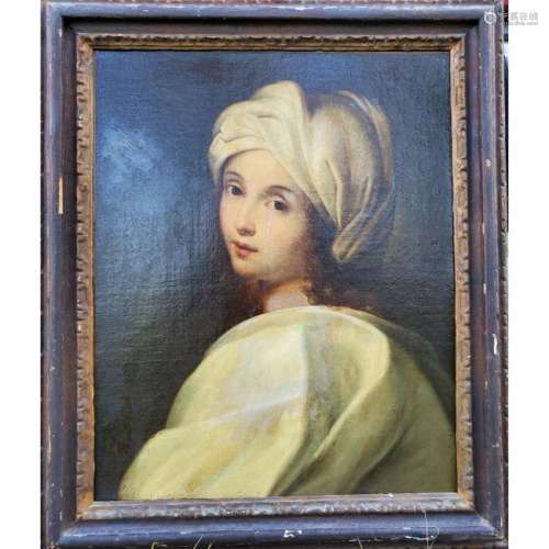 Portrait Of Beatrice Cenci  Guido Reni 1575-1642