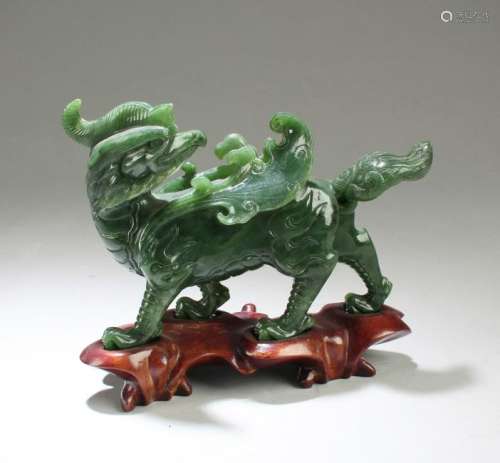 Chinese Antique Jade Carved Ornament