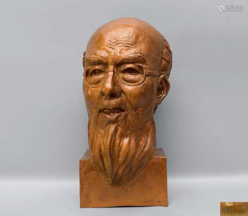 刘开渠（1904～1993） 齐白石像 雕塑