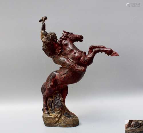 刘林（b.1940） 马 雕塑