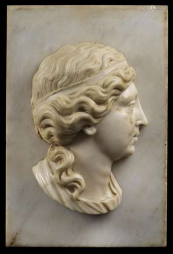 In the manner of Simone Bianco (Italian active 1512-1553). A Venetian carved marble relief