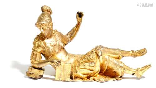 In the manner of Niccolo Roccatagliata (Italian 1593-1636). A 17th century Venetian gilt bronze /