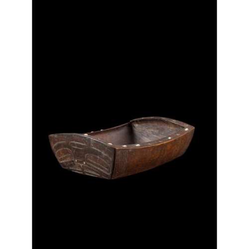 Coupe Haïda, Colombie Britannique, Amérique du Nord, 41 x 30,5 x 13,5 cm, Bois, [...]