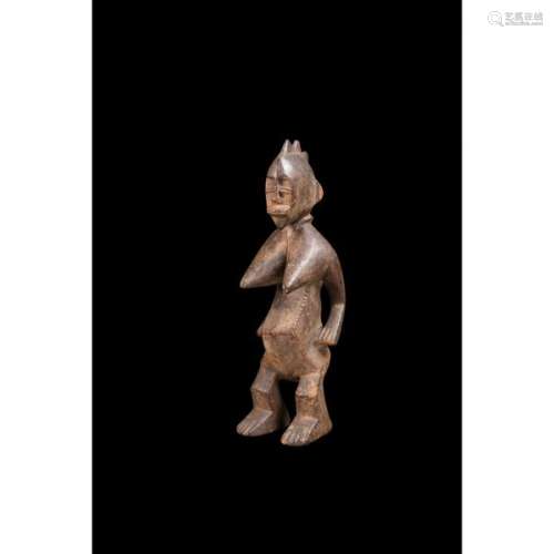 Figure Senufo Côte d'Ivoire, H 43 cm, Bois, Provenance :, - Ancienne collection [...]