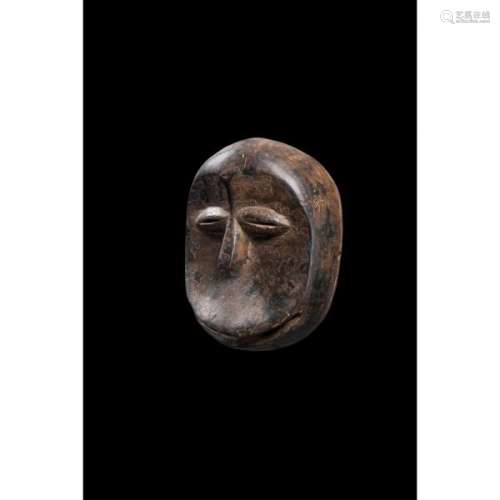 Masque Hemba, République Démocratique du Congo H 18 cm, Bois, Provenance :, - [...]