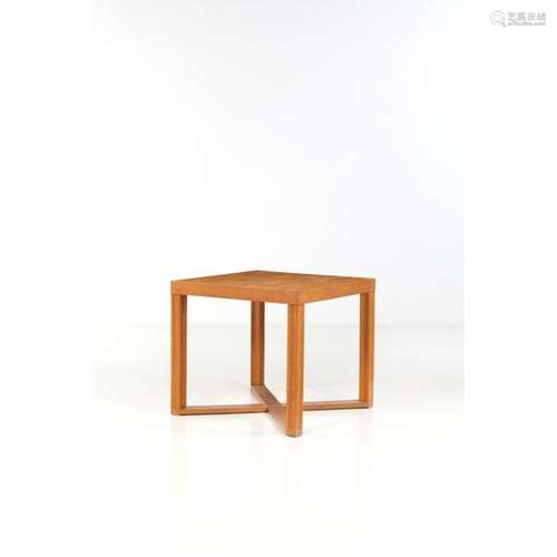 Eliel Saarinen (1873-1950), Table, Chêne, Edition Boman, Modèle créé pour la gare [...]