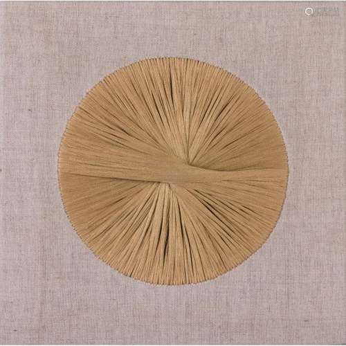 Sheila Hicks (née en 1934), Sans titre, circa 1970, Broderie de coton sur toile de [...]