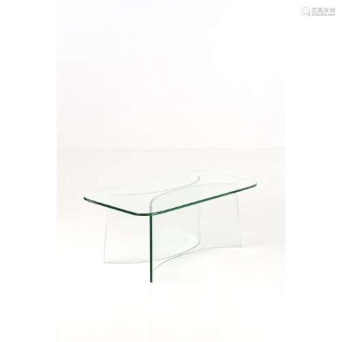 Pietro Chiesa (1892-1948), Table basse, Verre, Edition Fontana Arte, Date de [...]