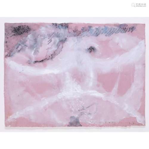 Louise Bourgeois (1911-2010), Eyes, 1992, Aquarelle et gouache sur papier rose, [...]