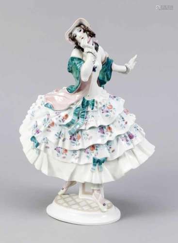 Estrella. Meissen, Marke nach 1934, 1. W. Entwurf Paul Scheurich (1883-1945), RussischeTänzerin